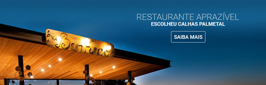 Case Calhas Inox na cozinha industrial do Restaurante Aprazível